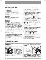 Preview for 16 page of Zanussi ZWW 9570 W User Manual