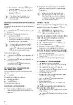 Preview for 10 page of Zanussi ZWY 50924WI User Manual