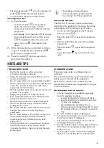 Preview for 11 page of Zanussi ZWY 50924WI User Manual