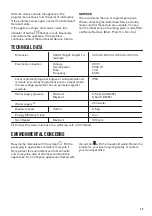 Preview for 15 page of Zanussi ZWY 50924WI User Manual