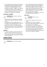 Preview for 5 page of Zanussi ZXAN9FW0 User Manual