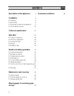 Preview for 4 page of Zanussi ZXC 60/25 Instruction Booklet