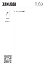 Zanussi ZYAE82ER User Manual preview