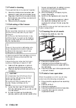 Preview for 12 page of Zanussi ZYAE82ER User Manual