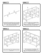 Preview for 6 page of Zap LINN LOW DRESSER Assembly Manual