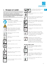 Preview for 15 page of zarges Compactstep L Instructions For Assembly And Use