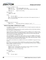 Preview for 40 page of Zektor HD800-V2 User Manual