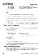 Preview for 72 page of Zektor HDA604 User Manual