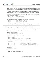 Preview for 74 page of Zektor HDA604 User Manual