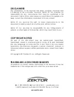 Preview for 5 page of Zektor SoloCAT Ultra 100 Installation Manual