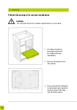 Preview for 14 page of Zeliox Compact Installing Manual