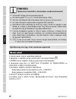 Preview for 44 page of Zelmer SH2310 User Manual