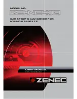 ZENEC ZE-NC4110 - MOUNTING INSTRUCTIONS FOR SANTA FE User Manual preview