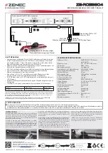 Preview for 2 page of ZENEC ZE-RCE3804 Mounting Instructions