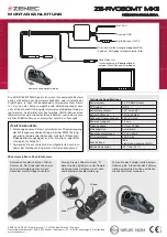 Preview for 2 page of ZENEC ZE-RVC80MT MKII Mounting Instructions