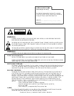 Preview for 2 page of Zenith B19A23DCOM Operating Manual And Warranty