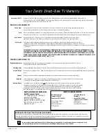 Preview for 52 page of Zenith B27A34Z Operating Manual