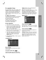 Preview for 13 page of Zenith DVB312 - Progressive-Scan Slim Design DVD Player Installation And Operating Manual