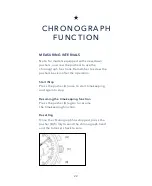 Preview for 22 page of Zenith EL PRIMERO series Operating Instructions Manual