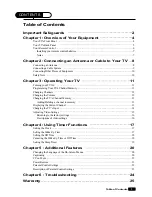 Preview for 3 page of Zenith H13E01L Operating Manual & Warranty