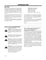 Preview for 6 page of Zenith SENTRY 2 SY2552 Operating Manual & Warranty