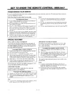 Preview for 13 page of Zenith SENTRY 2 SY2552 Operating Manual & Warranty