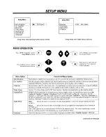 Preview for 17 page of Zenith SENTRY 2 SY2552 Operating Manual & Warranty