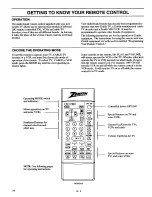 Preview for 17 page of Zenith SL3583ST8 Operating Manual & Warranty