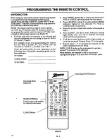 Preview for 35 page of Zenith SL3583ST8 Operating Manual & Warranty