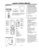 Preview for 10 page of Zenith VR4285HF Operating Manual & Warranty