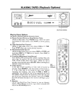 Preview for 22 page of Zenith VR4285HF Operating Manual & Warranty