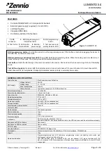 Zennio ZN1DI-RGBX4 Quick Start Manual preview