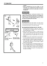 Preview for 17 page of Zenoah BK3420FL Owner'S Manual