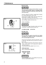 Preview for 22 page of Zenoah BK3420FL Owner'S Manual