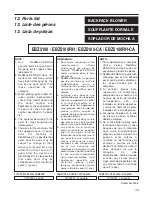 Preview for 45 page of Zenoah EBZ100-CA Owner'S Manual