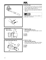 Preview for 22 page of Zenoah EBZ7100RH Owner'S Manual