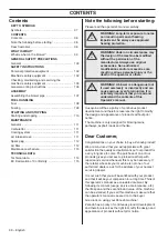 Preview for 98 page of Zenoah EBZ8500 Operator'S Manual