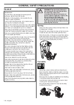 Preview for 100 page of Zenoah EBZ8500 Operator'S Manual