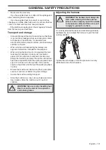 Preview for 101 page of Zenoah EBZ8500 Operator'S Manual