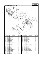 Preview for 14 page of Zenoah G5200 Parts List