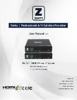 Zenty ZT-111 User Manual preview