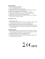 Preview for 2 page of Zeon 3808 User Manual