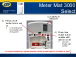 Preview for 21 page of ZEP METER MIST 3000 Plus Equipment & Instructions