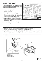 Preview for 26 page of Zephyr ALU-E43 Installation And Use Instruction