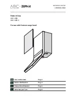 Preview for 1 page of Zephyr ARC AHG-00BL User Instructions