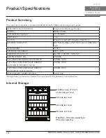 Preview for 14 page of Zephyr Brisas BBV24C01AG Use, Care And Installation Manual