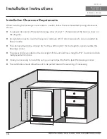 Preview for 16 page of Zephyr Brisas BBV24C01AG Use, Care And Installation Manual