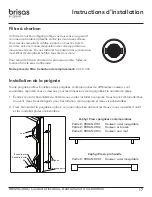 Preview for 47 page of Zephyr Brisas BBV24C01AG Use, Care And Installation Manual