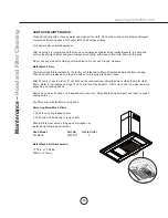 Preview for 16 page of Zephyr Firenze ZFI-M90S Use, Care And Installation Manual