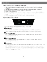 Preview for 13 page of Zephyr Presrv PRB24C01AG Use, Care & Installation Manual